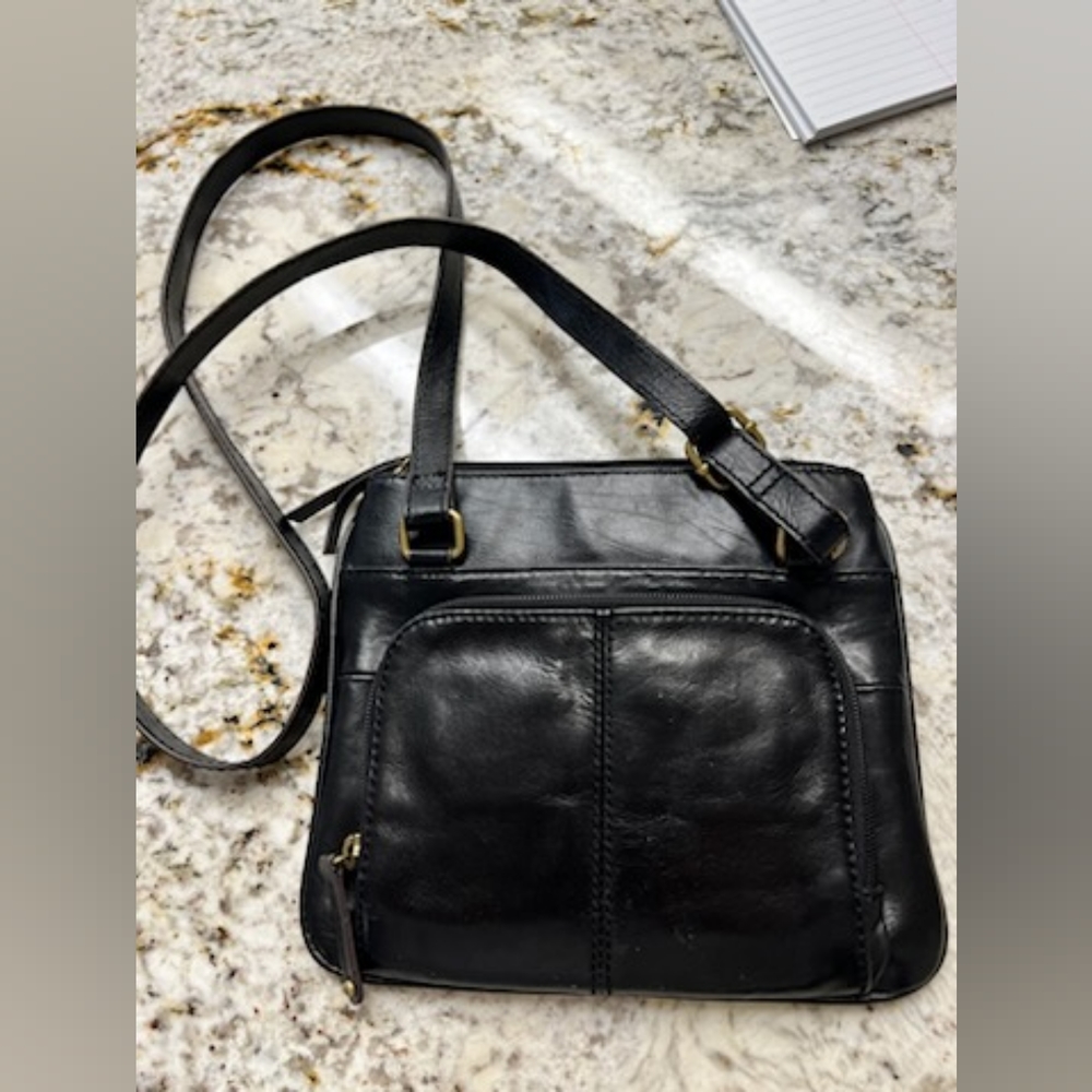 Tiganello cross body black purse